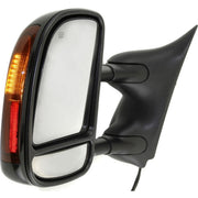 DURAFORCE Tow Mirror For 2002 2007 Ford F-350 Super Duty Left Side Power Heat Corner Glass