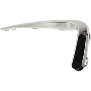 DURAFORCE Bumper Trim Molding Set For 2017-2020 Acura MDX Front Left and Right Side Chrome