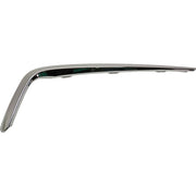 DURAFORCE Bumper Trim Molding Set For 2017-2020 Acura MDX Front Left and Right Side Chrome