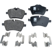 DURAFORCE Front and Rear Ceramic Brake Pad Set For 2011-2016 Mini Cooper Countryman FWD