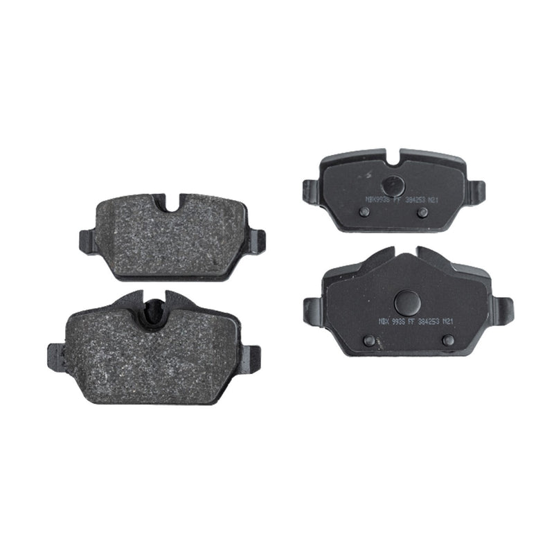 DURAFORCE Front and Rear Ceramic Brake Pad Set For 2011-2016 Mini Cooper Countryman FWD