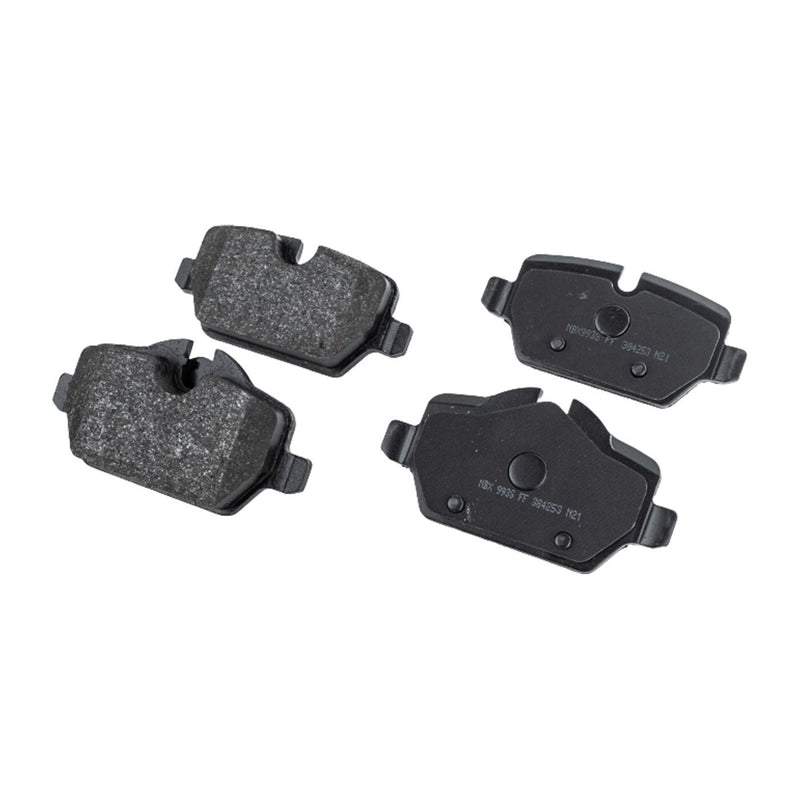 DURAFORCE Front and Rear Ceramic Brake Pad Set For 2011-2016 Mini Cooper Countryman FWD