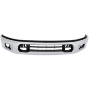 DURAFORCE Bumper For 2017-2019 Nissan Titan Front Lower Chrome Steel 62022EZ70D