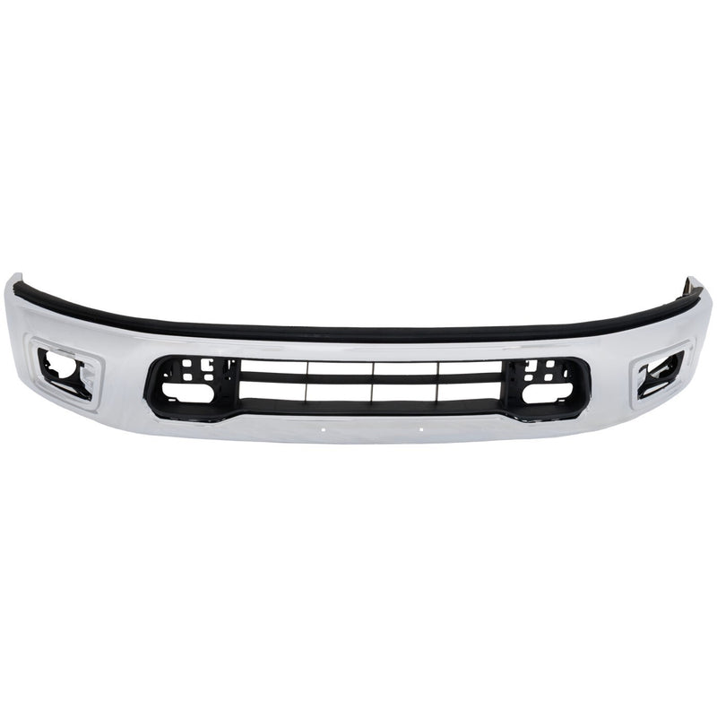 DURAFORCE Bumper For 2017-2019 Nissan Titan Front Lower Chrome Steel 62022EZ70D
