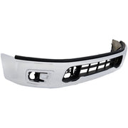 DURAFORCE Bumper For 2017-2019 Nissan Titan Front Lower Chrome Steel 62022EZ70D