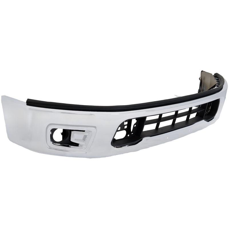 DURAFORCE Bumper For 2017-2019 Nissan Titan Front Lower Chrome Steel 62022EZ70D