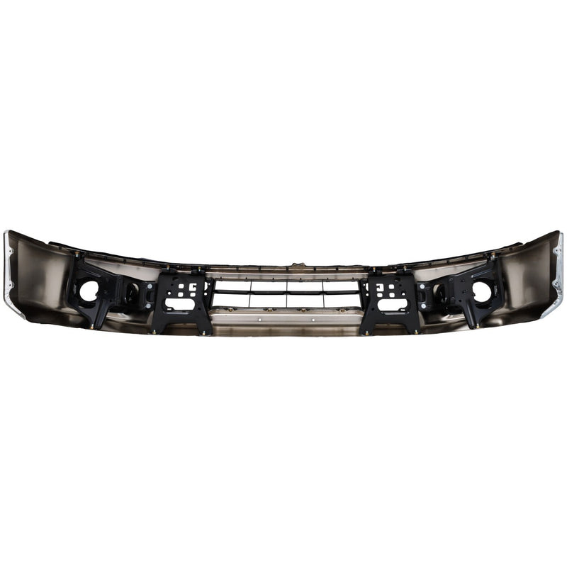 DURAFORCE Bumper For 2017-2019 Nissan Titan Front Lower Chrome Steel 62022EZ70D