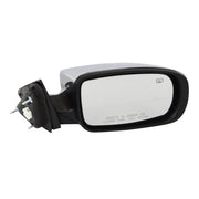 DURAFORCE Power Mirror Heated Manual Fold Chrome Right For 2011-2014 Chrysler 200 Sedan
