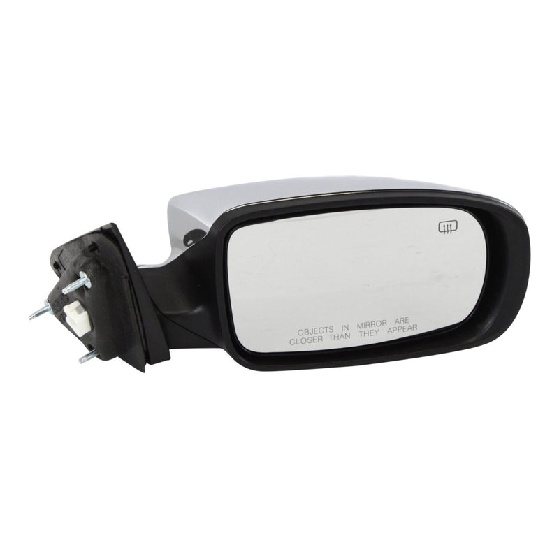DURAFORCE Power Mirror Heated Manual Fold Chrome Right For 2011-2014 Chrysler 200 Sedan