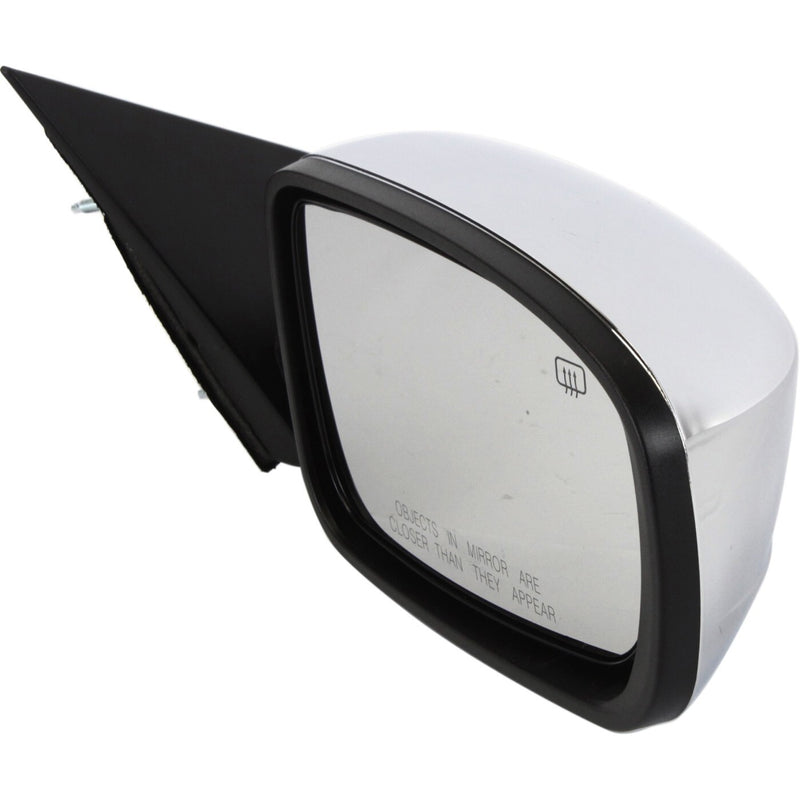 DURAFORCE Power Mirror Heated Manual Fold Chrome Right For 2011-2014 Chrysler 200 Sedan