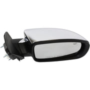 DURAFORCE Power Mirror Heated Manual Fold Chrome Right For 2011-2014 Chrysler 200 Sedan