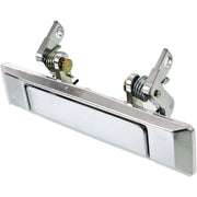 DURAFORCE Exterior Door Handle For 80-83 Toyota Corolla Set of 2 Front Chrome Metal