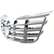 DURAFORCE Grille For 2006-2011 Cadillac DTS Chrome Plastic