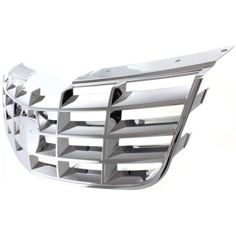 DURAFORCE Grille For 2006-2011 Cadillac DTS Chrome Plastic