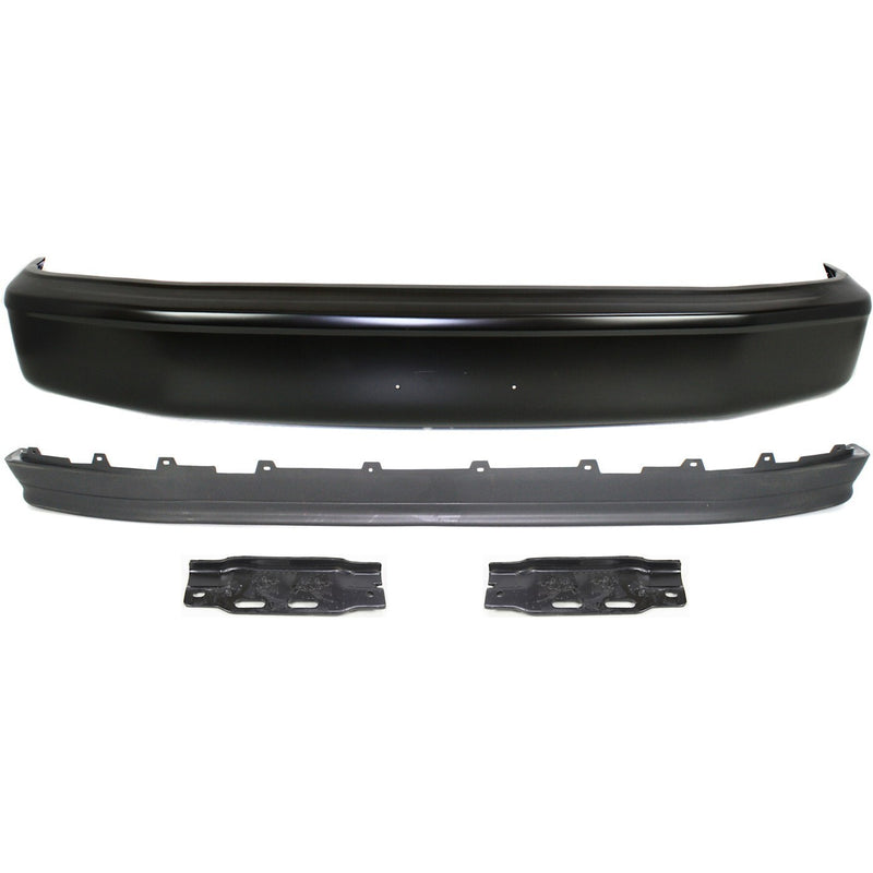 DURAFORCE Bumper Kit Front For 1992-96 Ford F-150 F-250 Bronco 1992-97 F-350 With Bracket