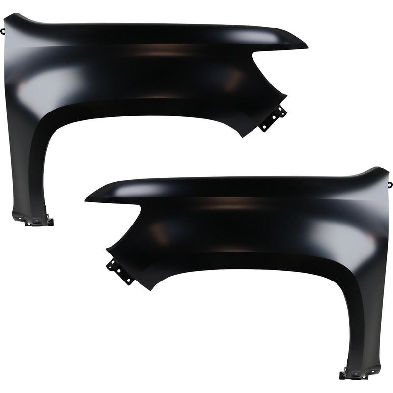 DURAFORCE Set of 2 Fender For 2015-2022 Chevrolet Colorado Primed Front Left and Right