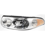 DURAFORCE Driver and Passenger Side Headlight For Buick LeSabre 2000-2005 Halogen w/ Bulbs