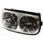 DURAFORCE Driver and Passenger Side Headlight For Buick LeSabre 2000-2005 Halogen w/ Bulbs