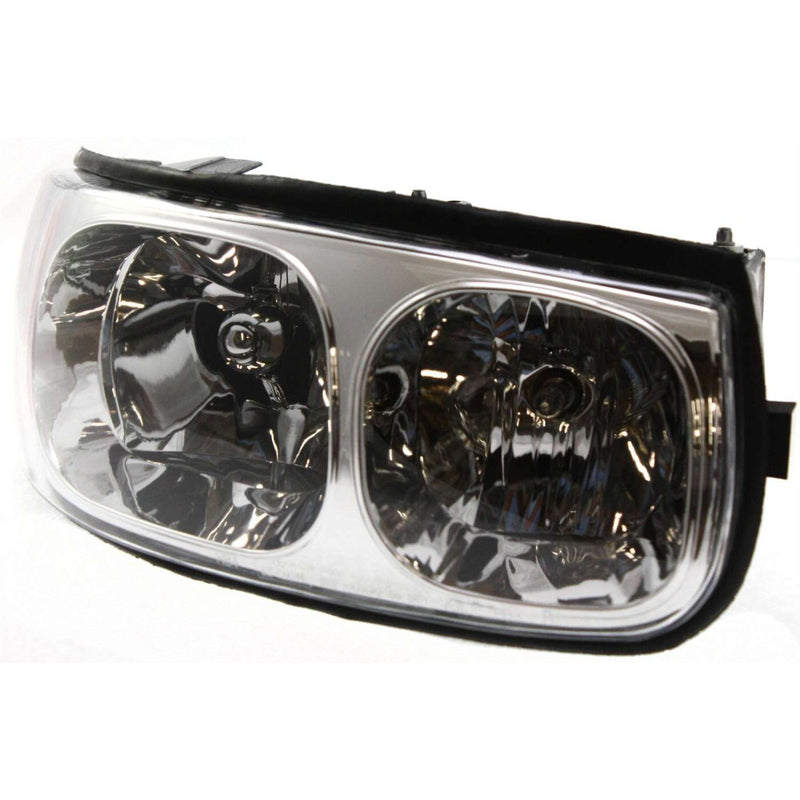 DURAFORCE Driver and Passenger Side Headlight For Buick LeSabre 2000-2005 Halogen w/ Bulbs