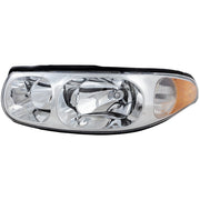 DURAFORCE Driver and Passenger Side Headlight For Buick LeSabre 2000-2005 Halogen w/ Bulbs