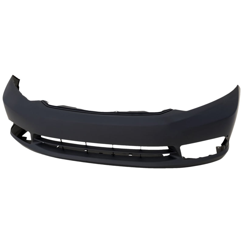 DURAFORCE Front Bumper Cover For 2012 Honda Civic Sedan w/ fog lamp holes Primed