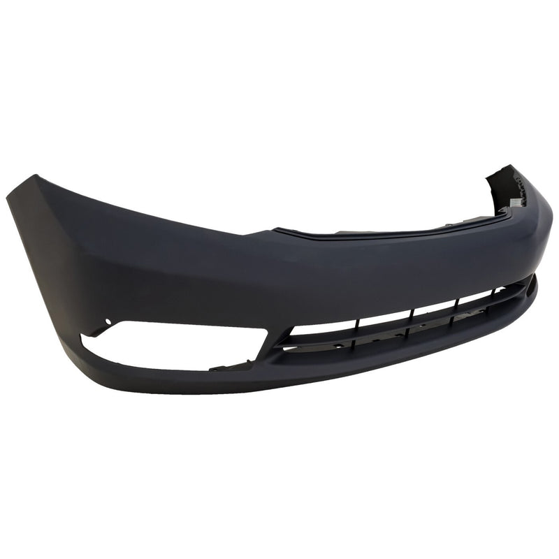 DURAFORCE Front Bumper Cover For 2012 Honda Civic Sedan w/ fog lamp holes Primed