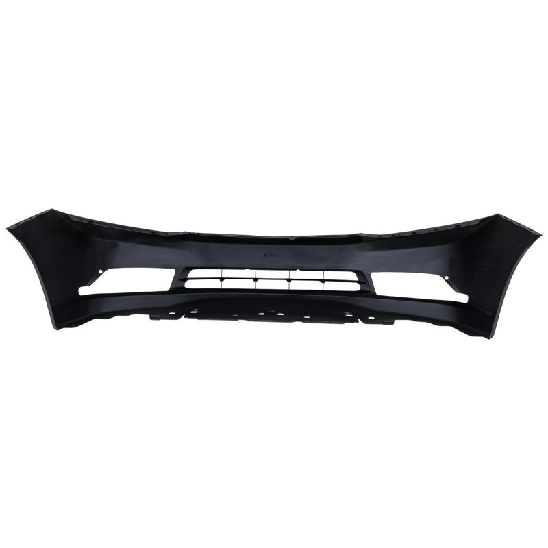 DURAFORCE Front Bumper Cover For 2012 Honda Civic Sedan w/ fog lamp holes Primed