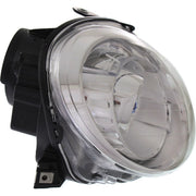 DURAFORCE Headlight Set For 2012-2019 Fiat 500 Left and Right With Bulb 2Pc