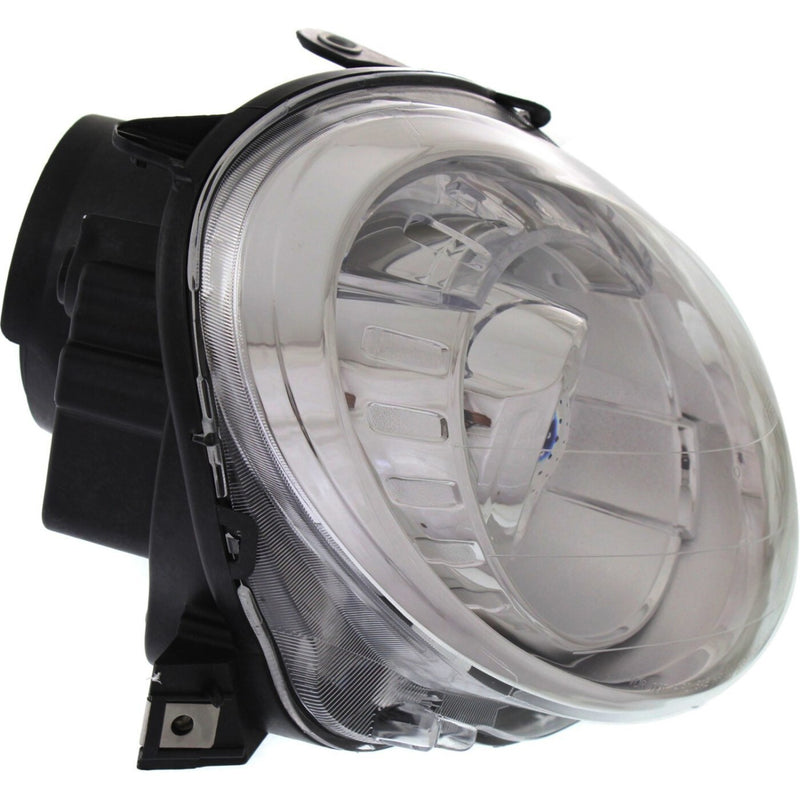 DURAFORCE Headlight Set For 2012-2019 Fiat 500 Left and Right With Bulb 2Pc