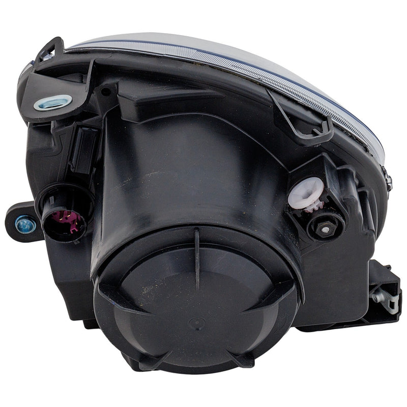 DURAFORCE Headlight Set For 2012-2019 Fiat 500 Left and Right With Bulb 2Pc
