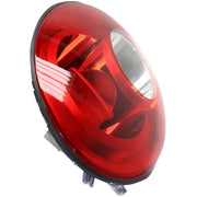 DURAFORCE Tail Light Set For 2006-2010 Volkswagen Beetle Left Right Clear Red Halogen Bulb