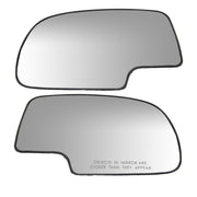 DURAFORCE Mirror Glass Set For 1999-2002 Chevrolet Silverado 1500 2500 with Backing Plate