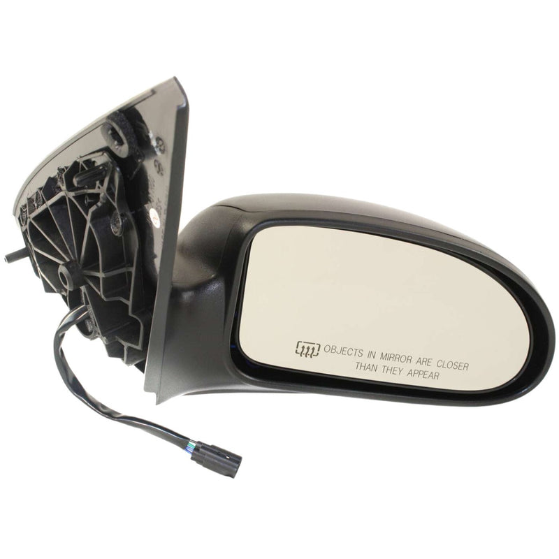 DURAFORCE Power Mirror For 2003-2007 Ford Focus Front Passenger Side Heated Textured Black