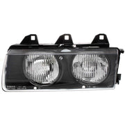 DURAFORCE Driver and Passenger Side Headlight For BMW 328i 1996-1999 Halogen with Bulb(s)