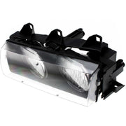 DURAFORCE Driver and Passenger Side Headlight For BMW 328i 1996-1999 Halogen with Bulb(s)