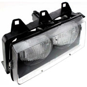 DURAFORCE Driver and Passenger Side Headlight For BMW 328i 1996-1999 Halogen with Bulb(s)