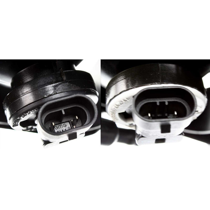 DURAFORCE Driver and Passenger Side Headlight For BMW 328i 1996-1999 Halogen with Bulb(s)