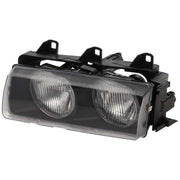 DURAFORCE Driver and Passenger Side Headlight For BMW 328i 1996-1999 Halogen with Bulb(s)