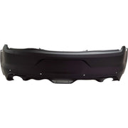 DURAFORCE Rear Bumper Cover Fascia For 2015-2017 Ford Mustang Primed with Tow Hook Hole