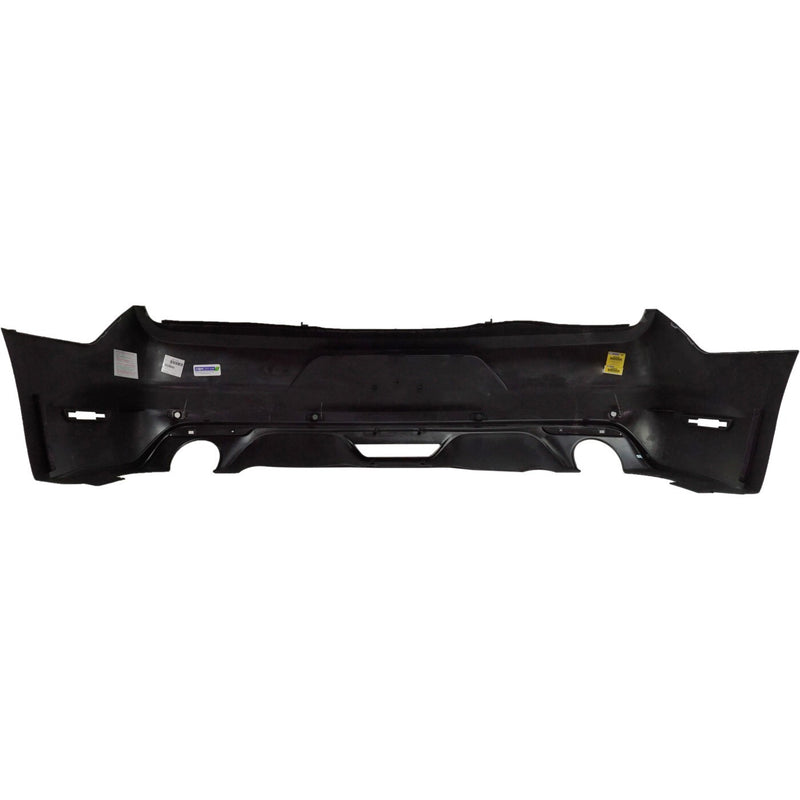 DURAFORCE Rear Bumper Cover Fascia For 2015-2017 Ford Mustang Primed with Tow Hook Hole