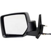 DURAFORCE Power Mirror For 2007-2017 Jeep Patriot Left Textured Black Manual Folding