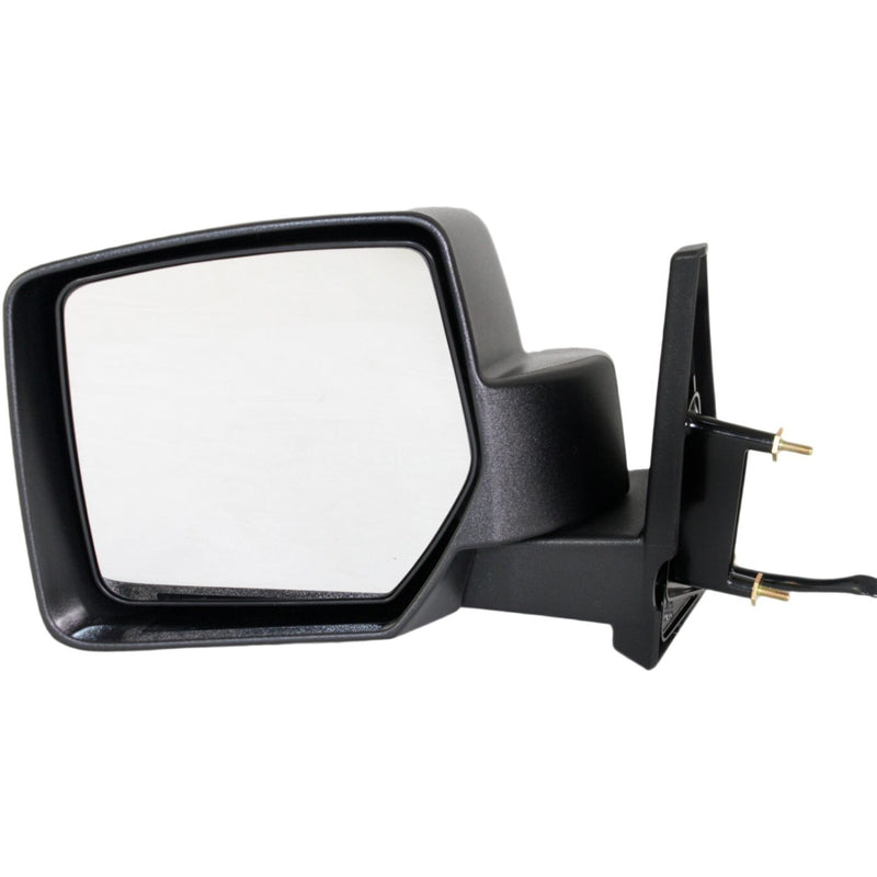 DURAFORCE Power Mirror For 2007-2017 Jeep Patriot Left Textured Black Manual Folding
