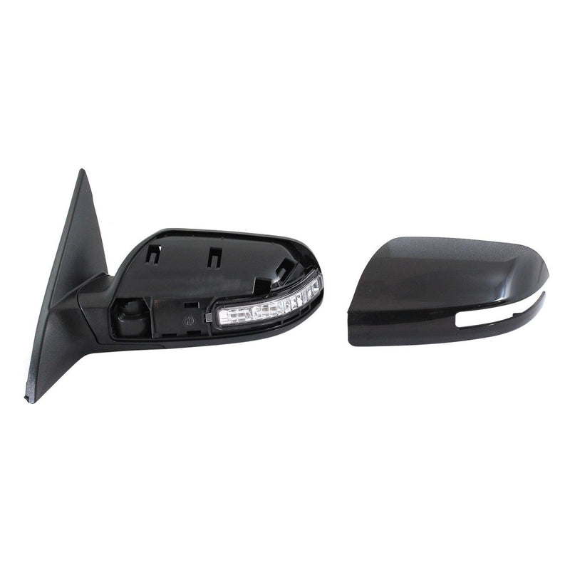 DURAFORCE Power Mirror For 2007-2012 Nissan Altima Sedan Left With Turn Signal Manual Fold