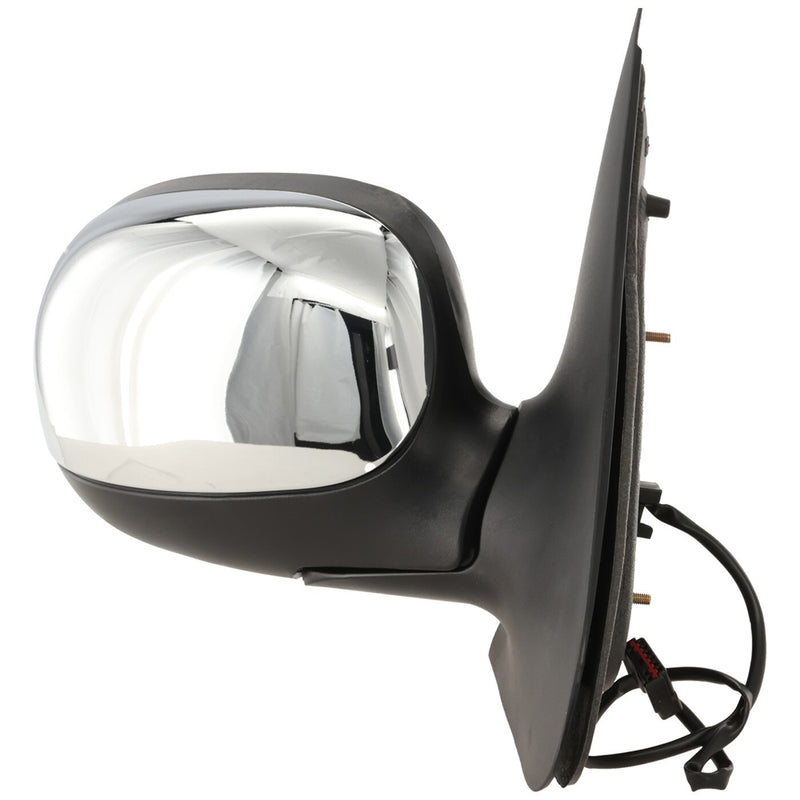 DURAFORCE New Mirror Passenger Side For F150 Truck 2001-2003 RH Hand Power Chrome Crew Cab