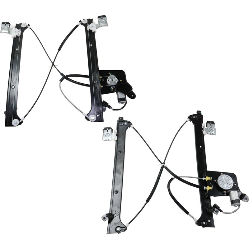 DURAFORCE Window Regulator For 2002-2006 Cadillac Escalade EXT Rear Left and Right Side