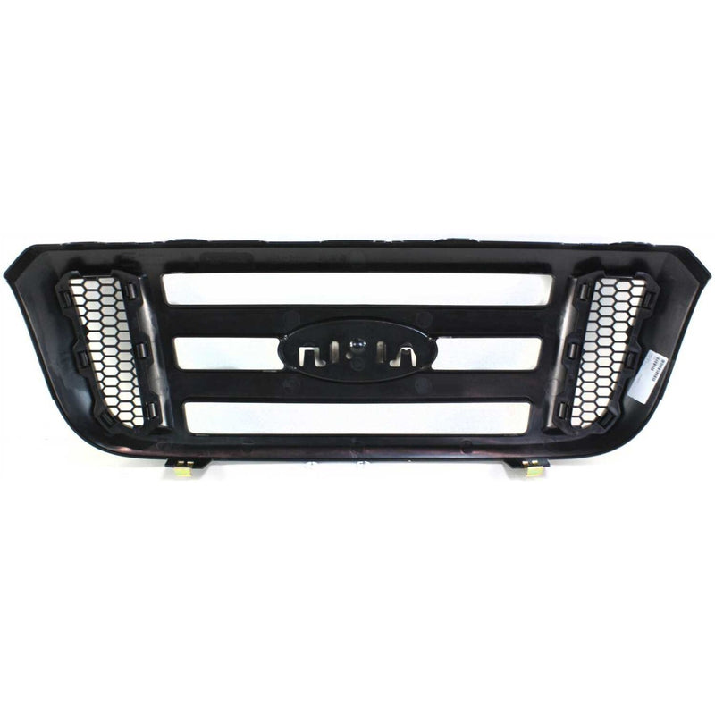 DURAFORCE Grille For 2006-2011 Ford Ranger Textured Gray Plastic