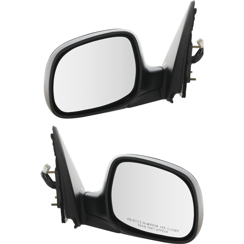 DURAFORCE Set Of 2 Mirror Power For 2001-2007 Toyota Sequoia 2004-2006 Tundra Double Cab