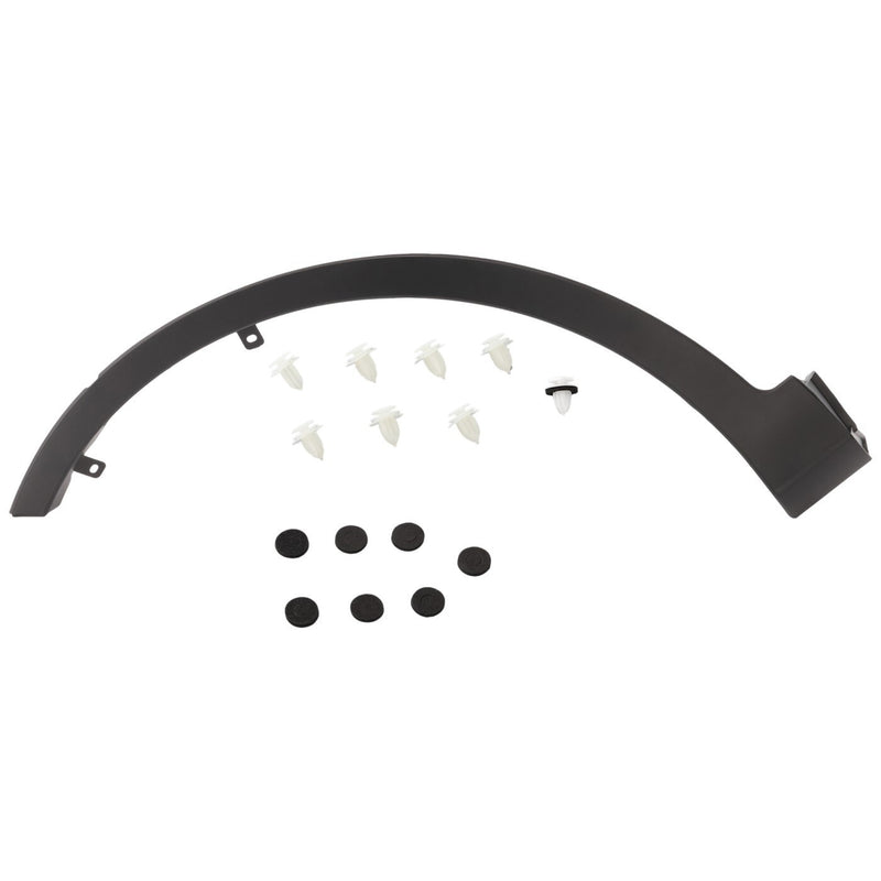 DURAFORCE Fender Trim For 2013-2015 Toyota RAV4 Front Left Side Textured Black 756020R030
