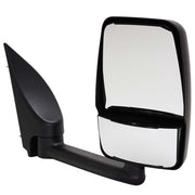 DURAFORCE Right Side Mirror For 2002-2014 Ford E-350 Super Dty Manual Adjust Paintable