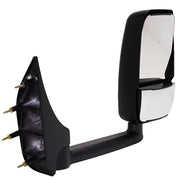 DURAFORCE Right Side Mirror For 2002-2014 Ford E-350 Super Dty Manual Adjust Paintable